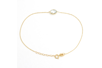 Βραχιόλι με blue topaz